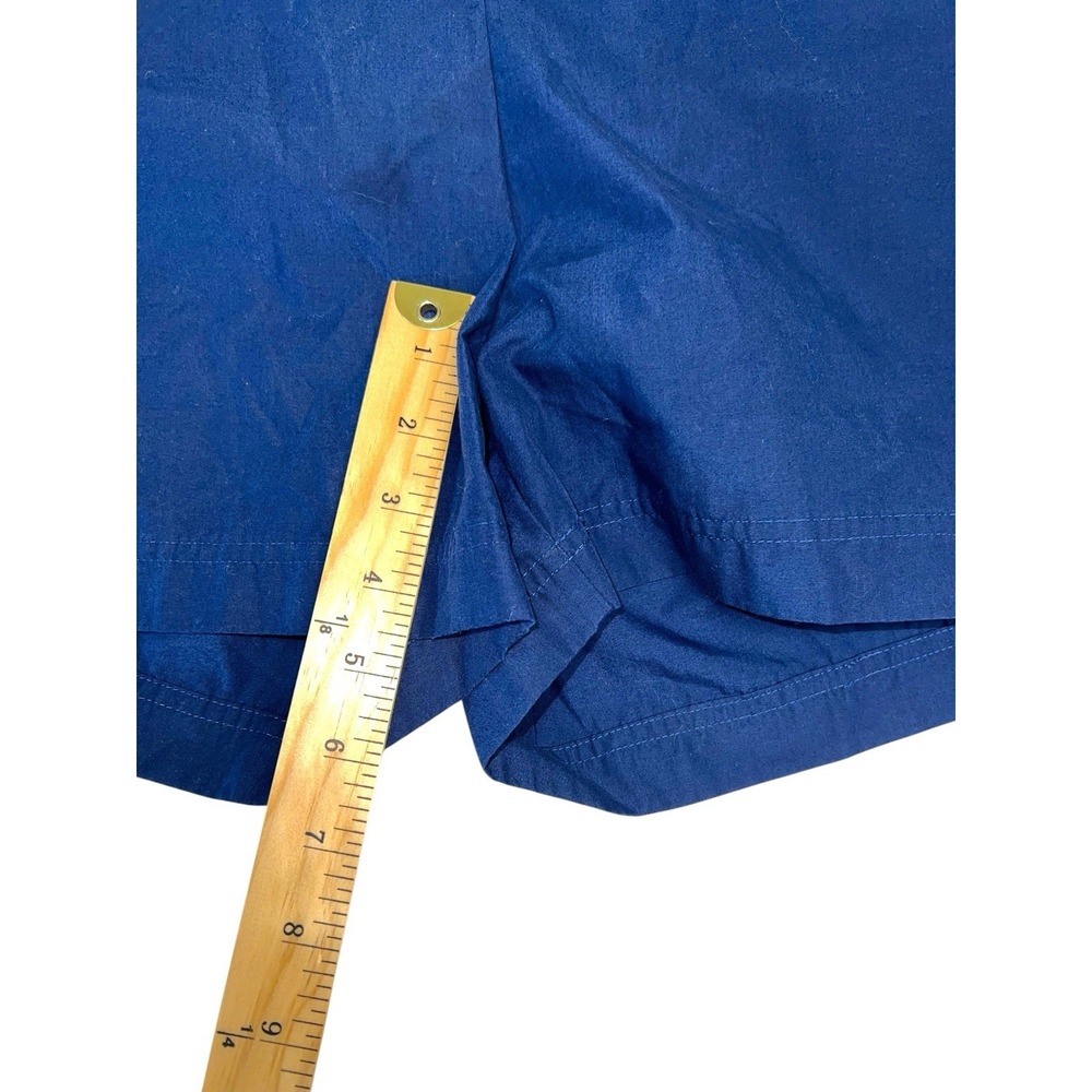 Adidas‎ Shorts Womens Blue Athletic Stretch Pockets Snap Quick Dry Size Medium - Picture 7 of 10